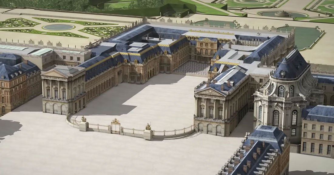 Mesurez Lincroyable Volution Du Ch Teau De Versailles Au Fil Des