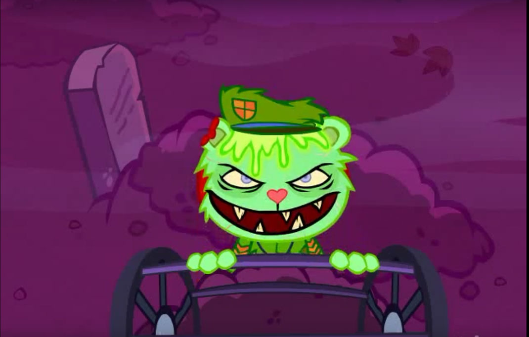 Mélange de gore et d’humour noir, Happy Tree Friends est une série