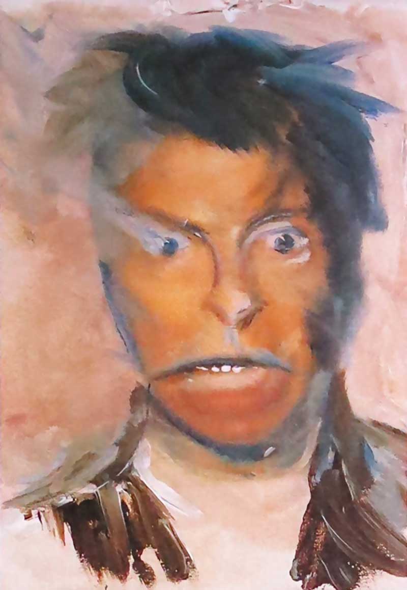 David-Bowie-paintings-selfportrait4