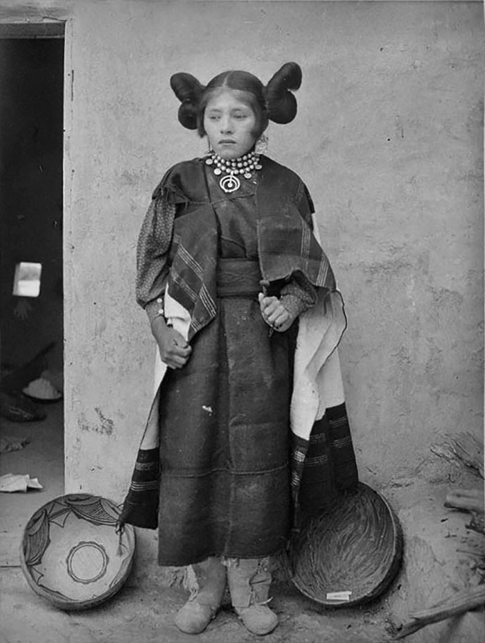 Une fille Hopi en 1895