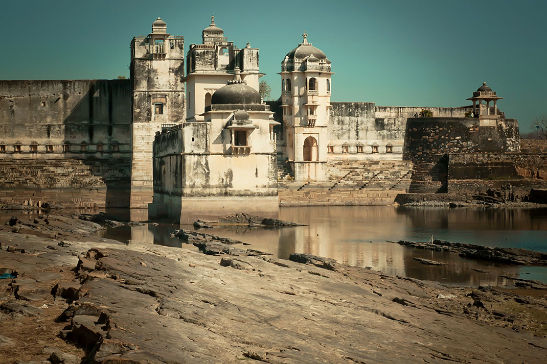 Le palais de Padmini en Inde via Shutterstock