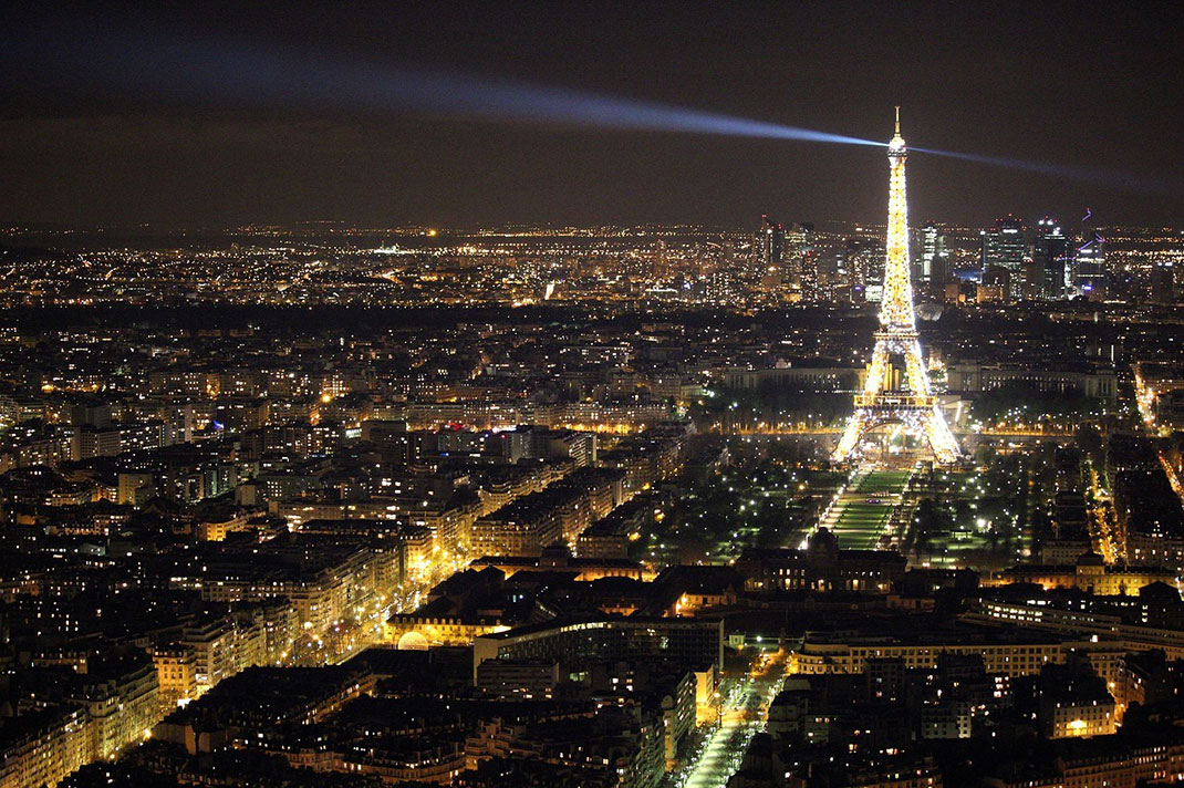 La scintillante tour Eiffel originale