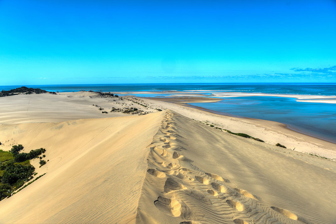Une des dunes présentes sur l'Archipel via Shutterstock