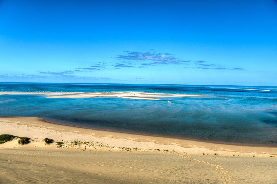 Une des dunes présentes sur l'Archipel via Shutterstock