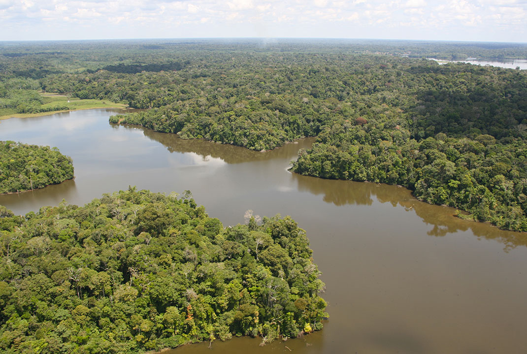 Le fleuve Amazone via Shutterstock