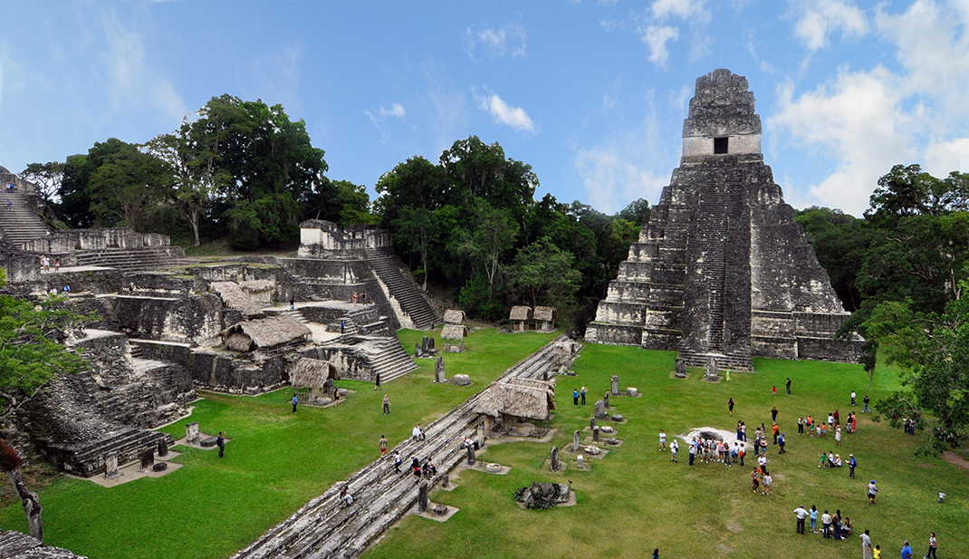 Ruines Tikal, Guatemala