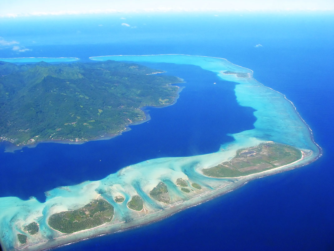 La Polynésie française, membre du Pacific Island Development Forum, via Shutterstock