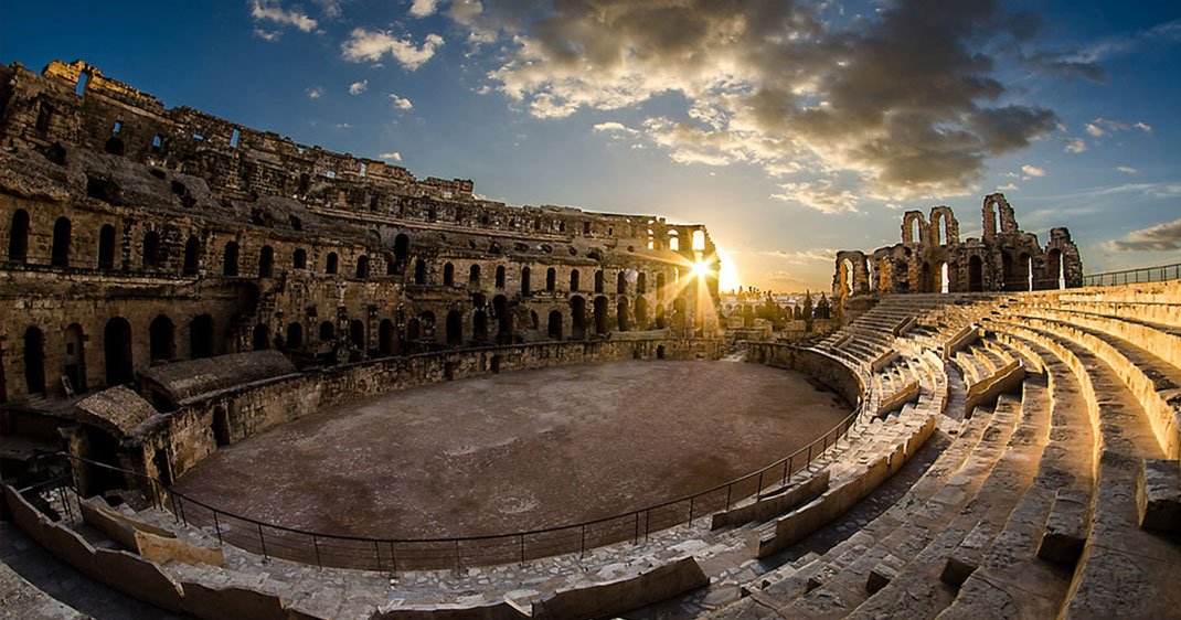 Pénétrez dans l'amphithéâtre tunisien d'El Jem, ce joyau hérité de la Rome antique