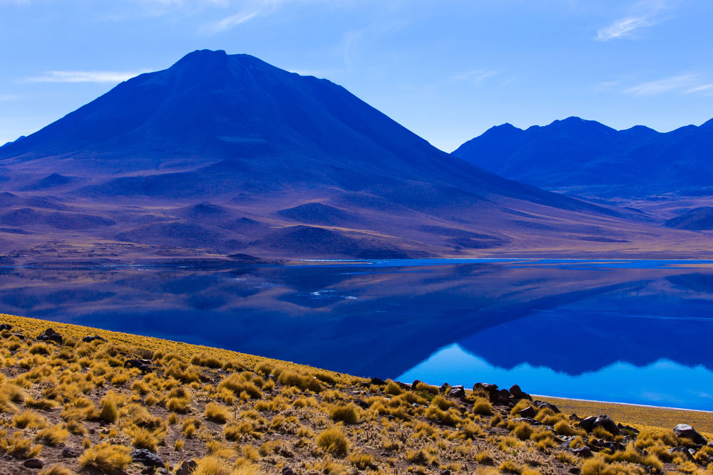 Le lagon Altiplanic au Chili via Shutterstock