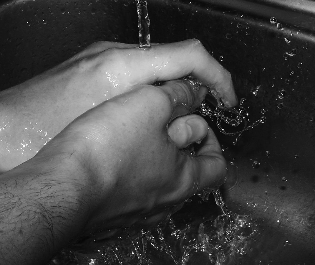 Le lavage des mains