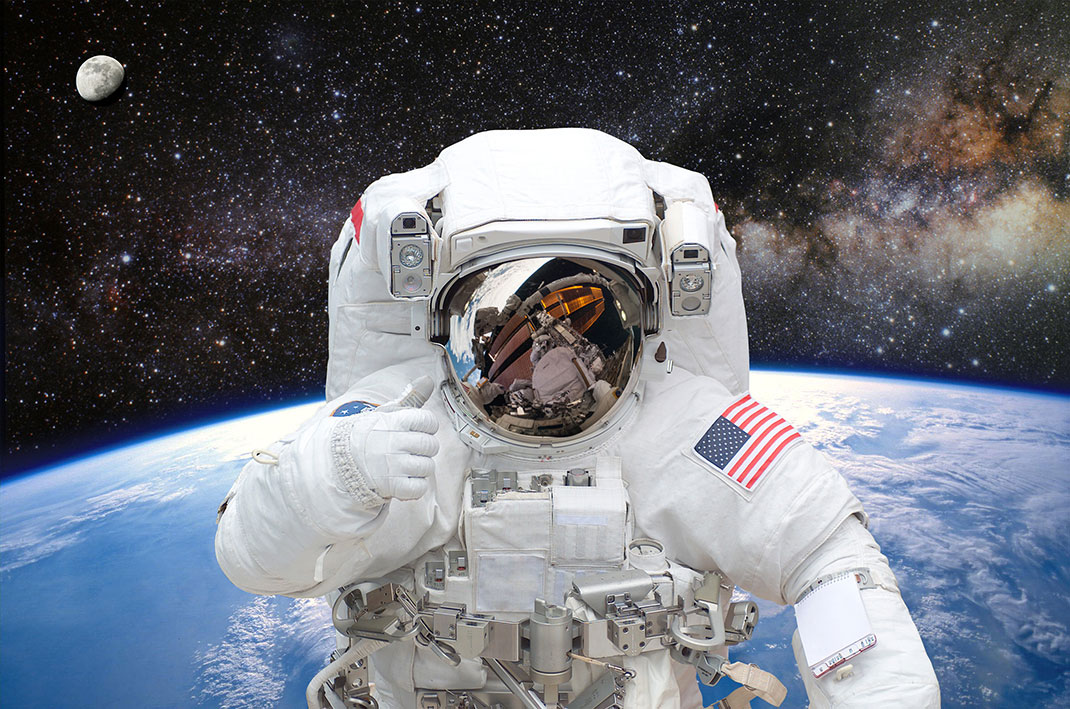 Un astronaute via Shutterstock