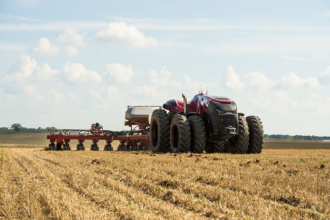 Conçu pour semer et récolter, le tracteur robot facilitera la vie des agriculteurs