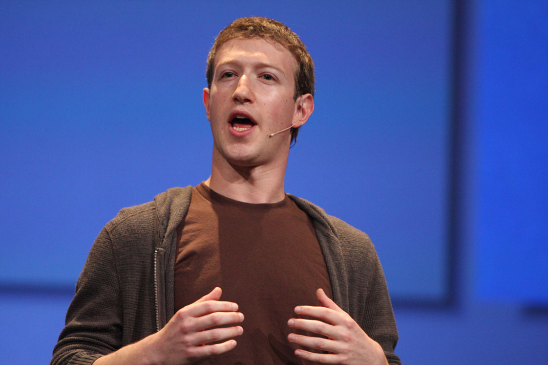 Mark Zukerberg, fondateur de Facebook