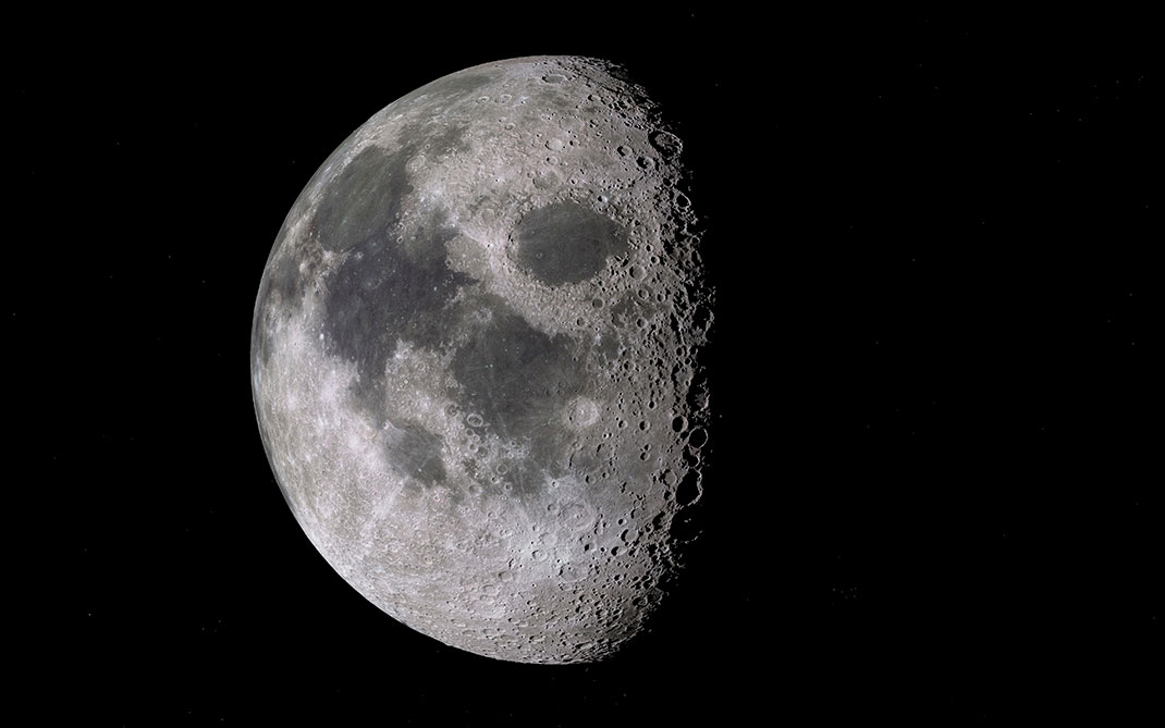 La formation de la Lune serait due à une collision d'une extrême violence entre la Terre et un autre astre