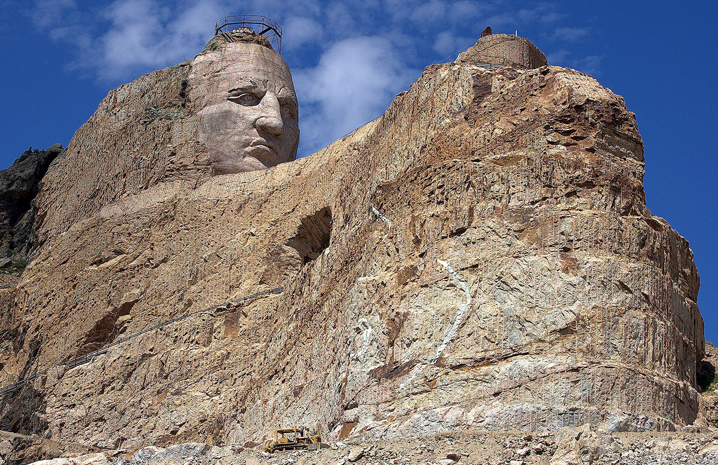 Le mémorial Crazy Horse © FlickR / Jim Bowen