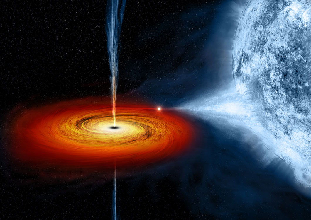 Modélisation d'un trou noir par la NASA