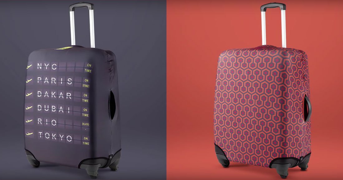 BibeliB Paris - Accessoires Voyage : Housse de valise, masque de sommeil,  tote bag,  Voyagez avec Style !