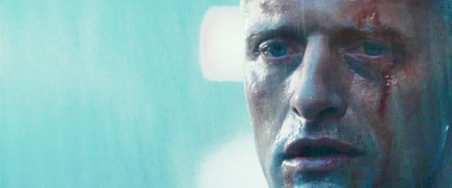 L'androïde Roy Batty dans Blade Runner