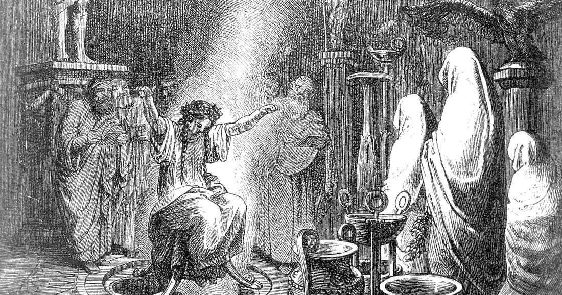 Quel était le secret de l'oracle de Delphes, la prêtresse vénérée de la  Grèce antique ?
