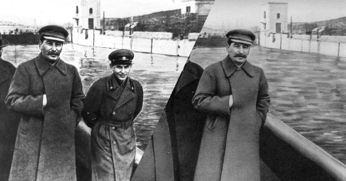 La Retouche Photographique L Arme Redoutable De Staline Durant La Grande Purge