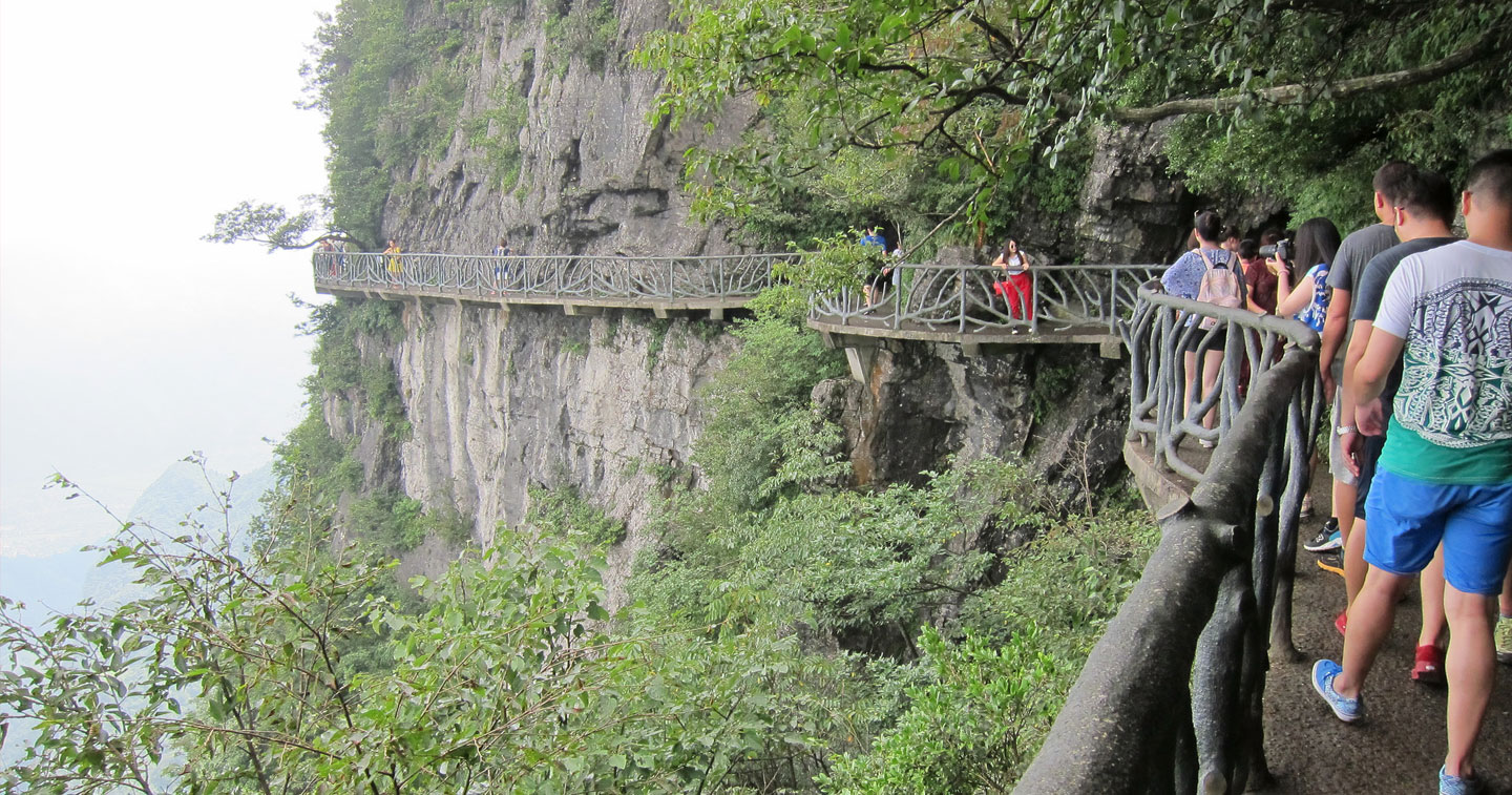  Les monts  Tianzi ces splendides formations rocheuses qui 