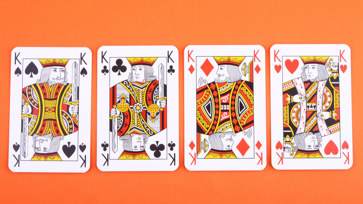 Le saviez-vous ? Les quatre rois des jeux de cartes représentent chacun un  roi célèbre