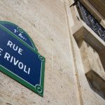 Rue Rivoli à Paris
