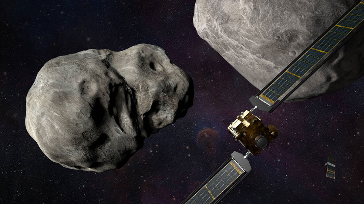 La nave espacial de la NASA chocó con el asteroide a una velocidad de 24.000 km.