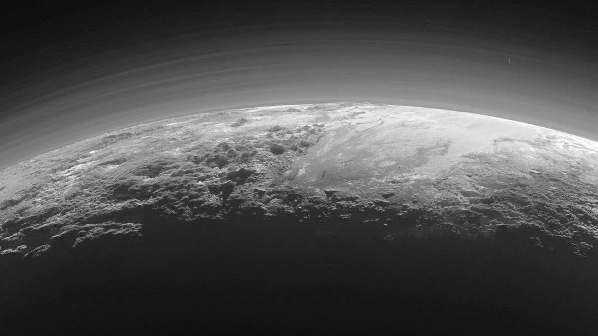 Giant ice volcanoes discovered on Pluto