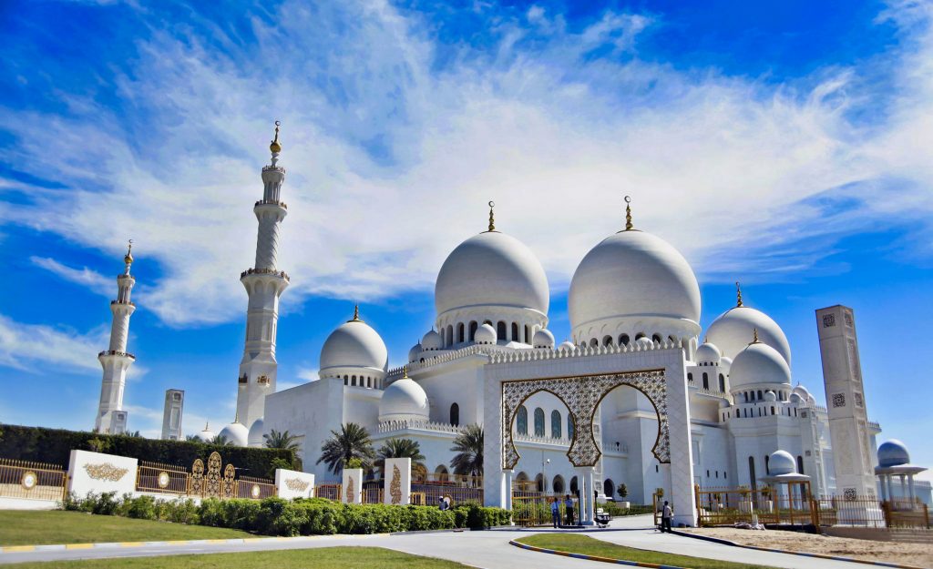 La grande mosquée Sheikh Zayed