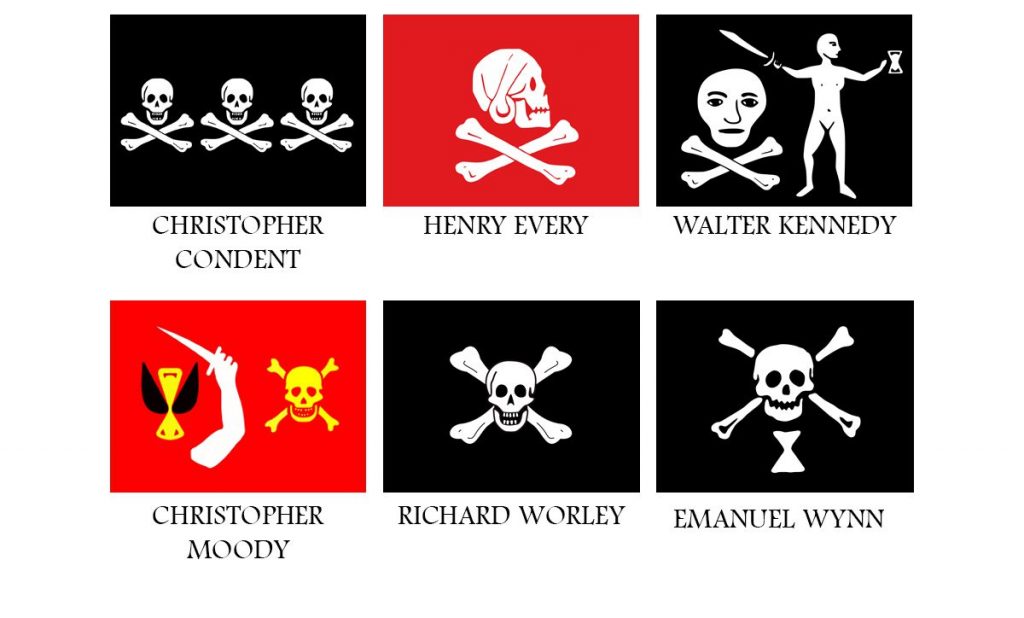 drapeaux pirates
