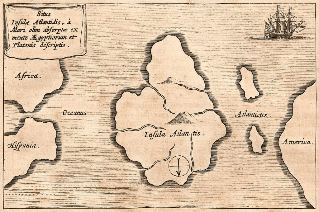 Χάρτης της Ατλαντίδας