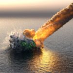 meteorite-ocean