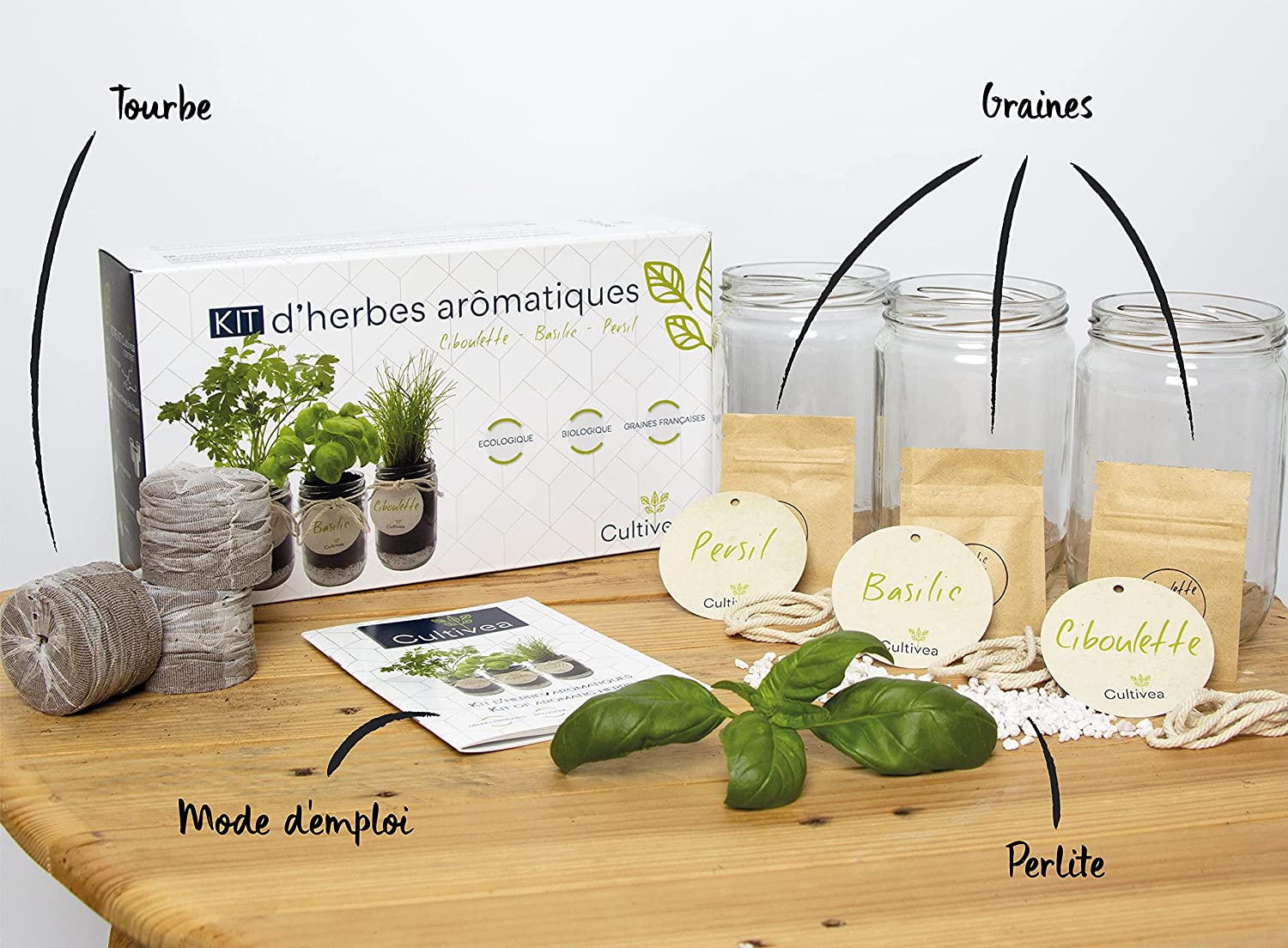 Faites pousser vos propres herbes aromatiques grâce à ce jardin potager