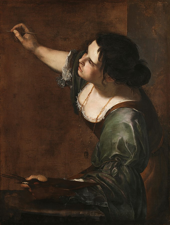 Self-portrait as an allegory of painting