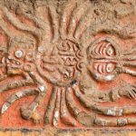 Fresque découverte au Pérou