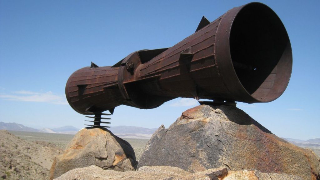 mégaphone massif de Mojave