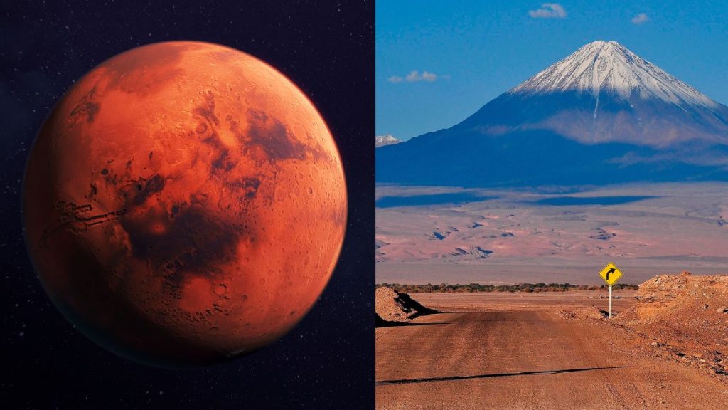 Mars désert Atacama