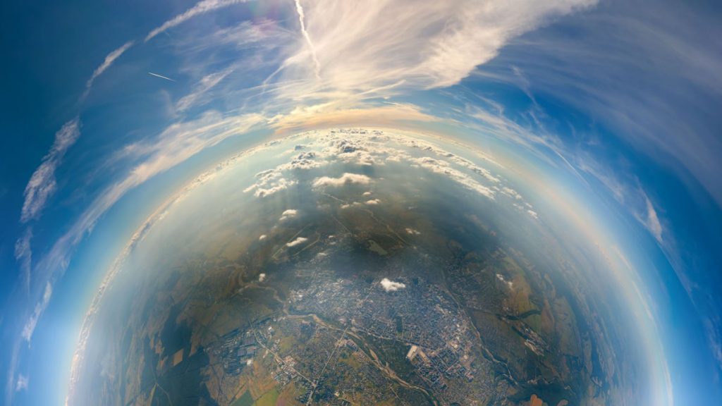 Terre couche d'ozone