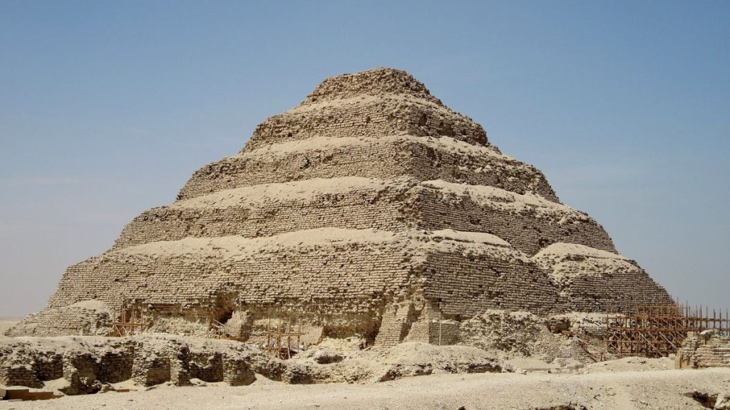 pyramide à degrés