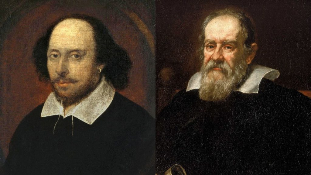 William Shakespeare et Galilée
