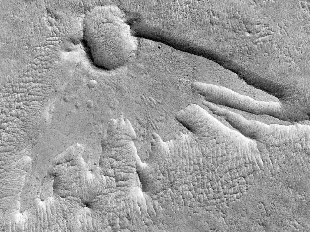 cratere mars