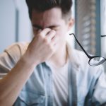 Homme en dépression