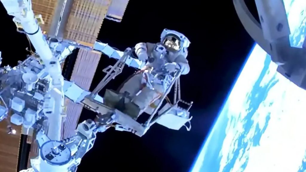 cosmonautes ISS