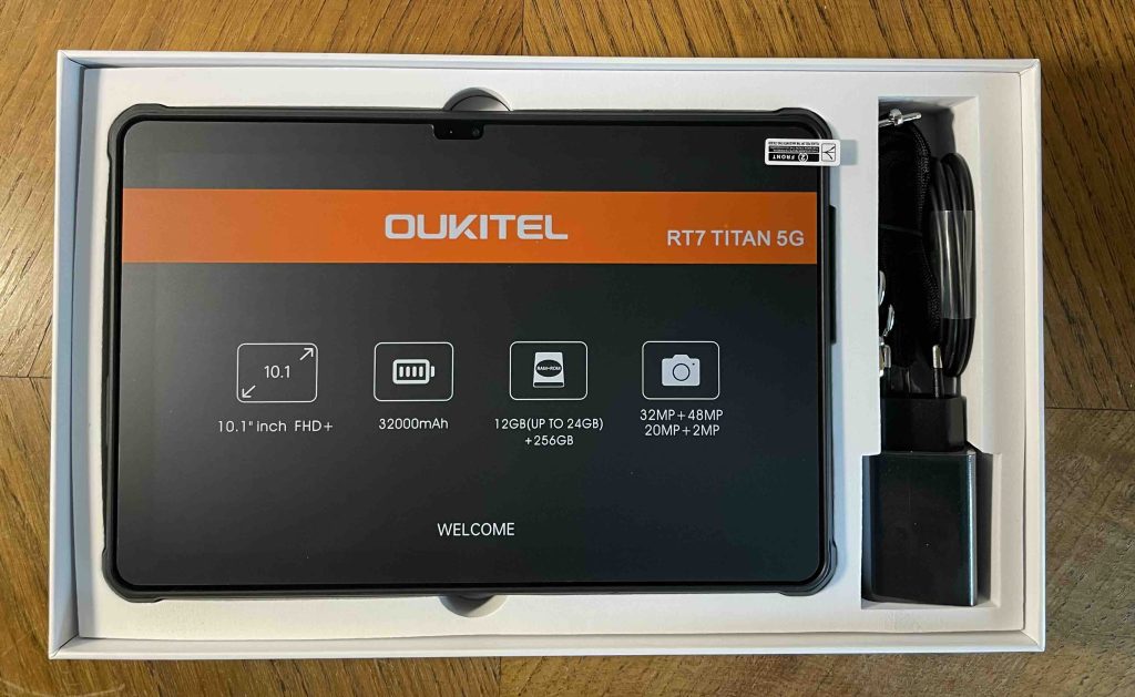 Test et avis : Oukitel RT7 Titan 5G, une tablette ultra-robuste pour une  utilisation en extérieur