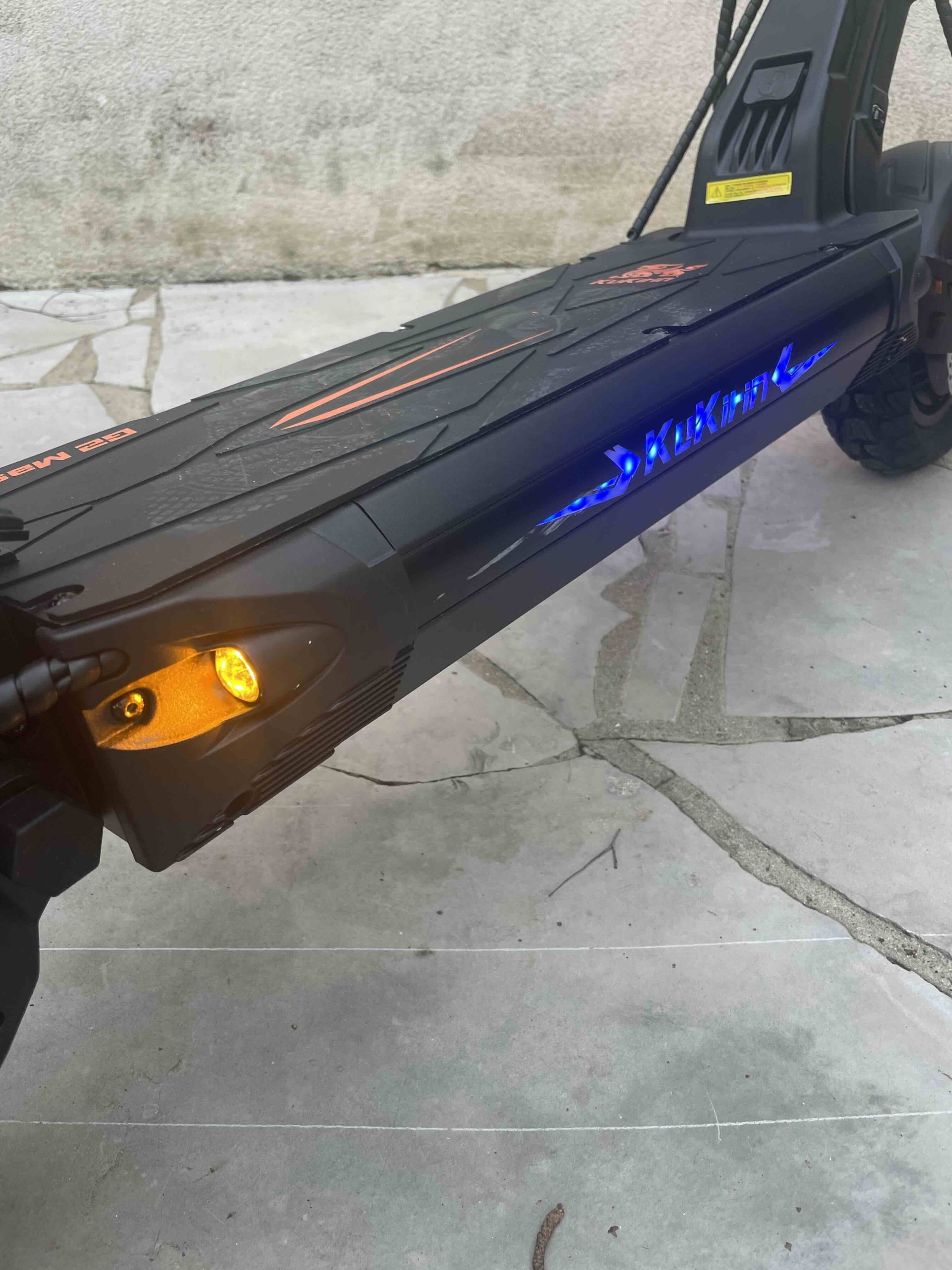 Poignée D’accélérateur Avec Verrouillage Et Clé Pour Trottinette Kukirin G2 Master – Connecteur 7 Broches, Installation Directe, Robuste