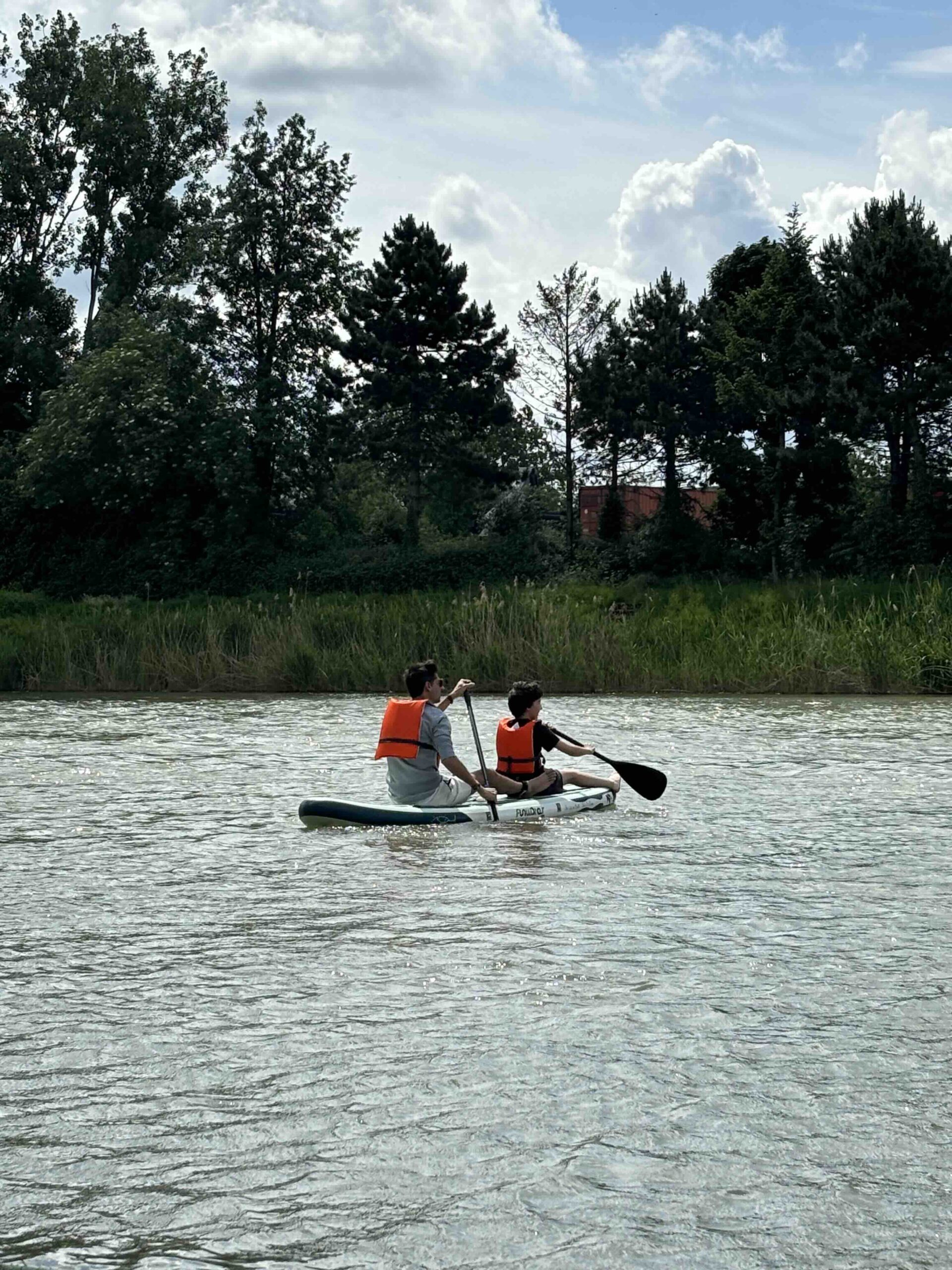 Un Paddle Test et avis : paddle gonflable FunWater avec siège - votre compagnon ...