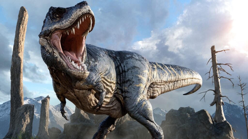 Une nouvelle étude suggère que le T. rex était encore plus imposant qu’on l’imaginait ! Par Yann Contegat  Une-trex-grand-1024x576