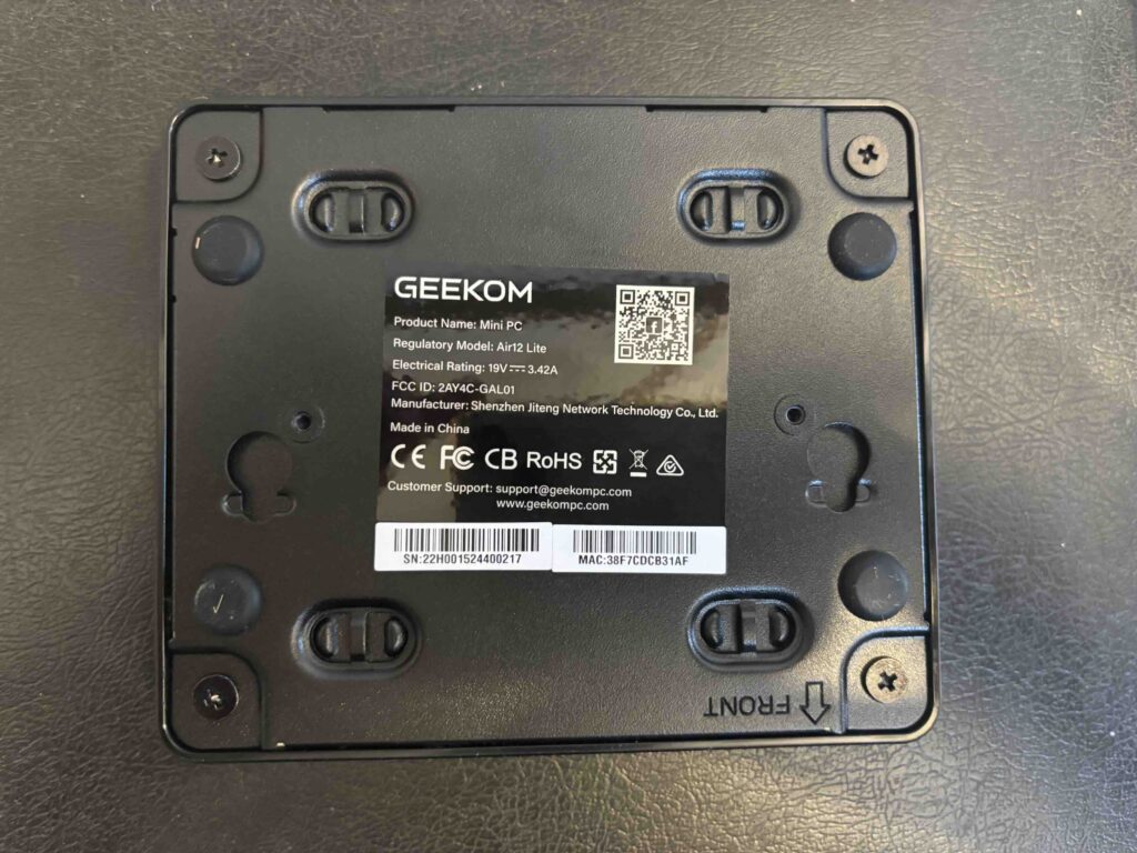 GEEKOM Mini Air12 Lite