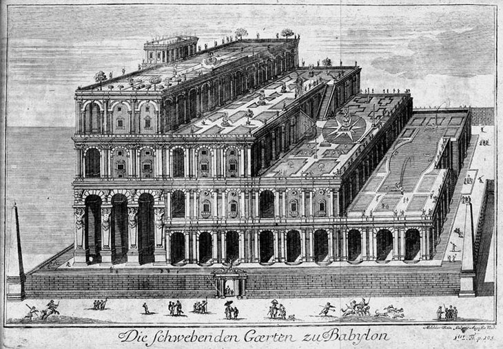 jardins suspendus de Babylone